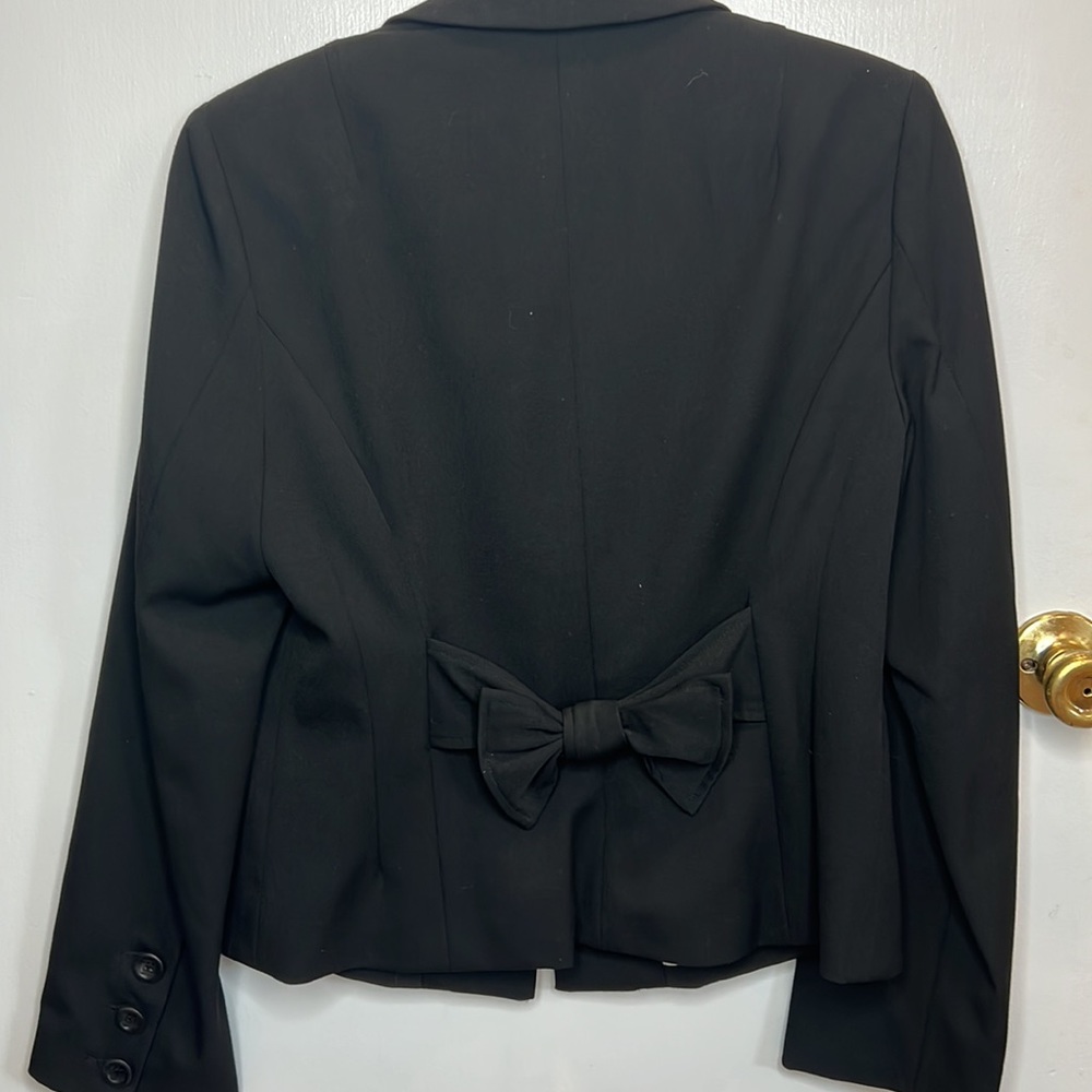 NWT Nanette Lepore Black Blazer Size 10